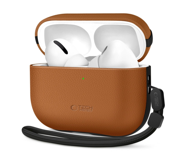 Tech-Protect Naturalfit Do Apple Airpods Pro 3 Brown - 1367325 - zdjęcie 2